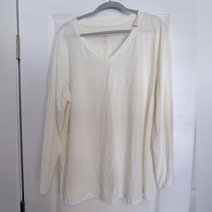 Off white light sweater
